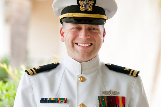 Naval Officer in Uniform