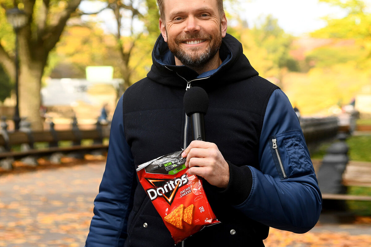 Man With Doritos Bag