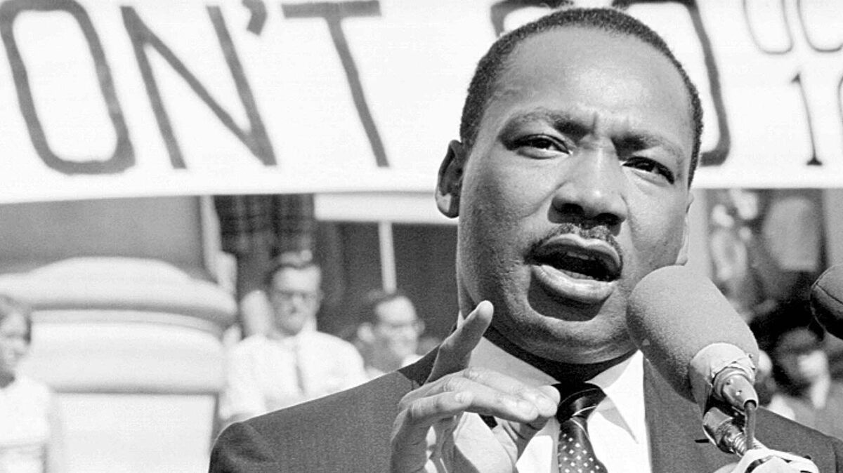 Martin Luther King Jr. delivers iconic speech