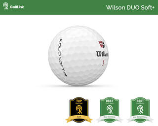 Wilson DUO Soft golf ball badges