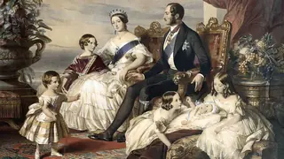 Queen Victoria Prince Albert with children