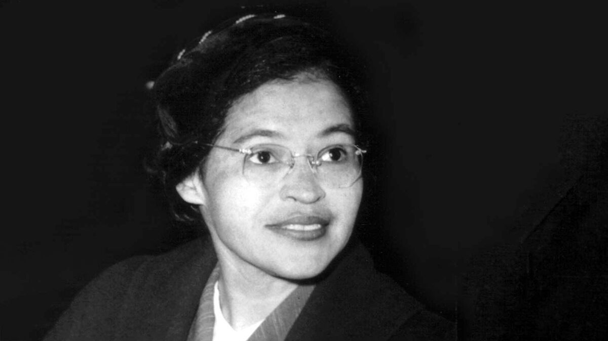 Rosa Parks portrait 1955