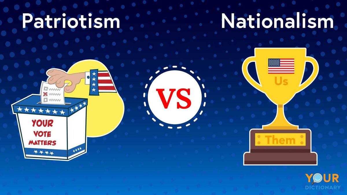 What Is The Difference Between Nationalism And Patriotism Quizlet