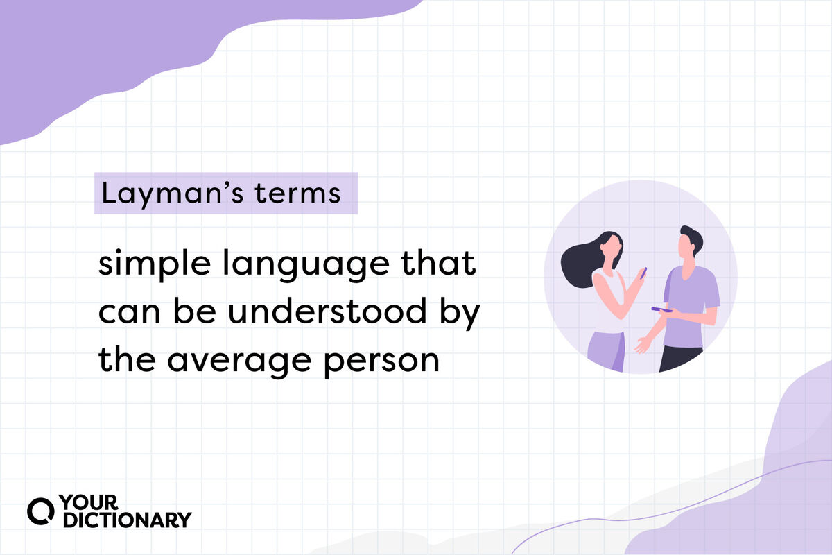 Layman S Terms Examples