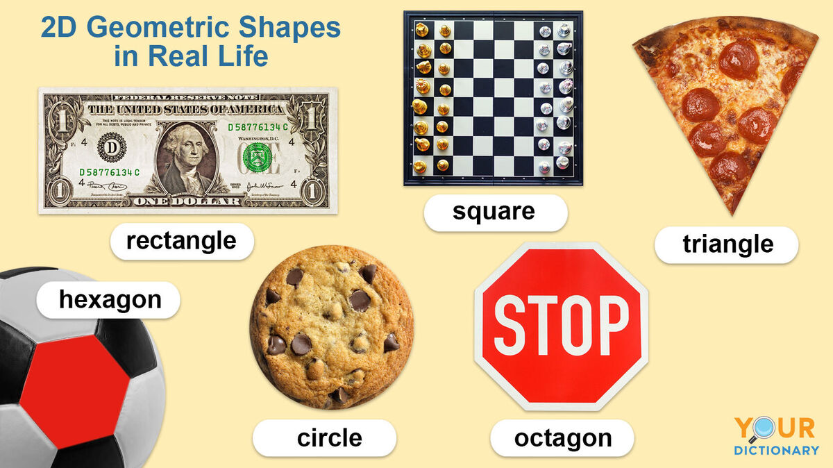 Examples Of 2d Shapes At Home