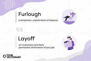 Furlough (Relaxed Male) vs Layoff (Fired Woman) With Definitions