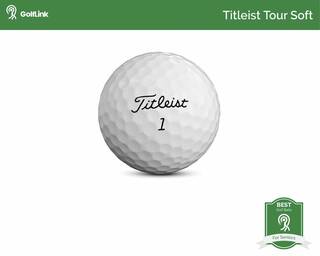 Titleist Tour Soft golf ball badge