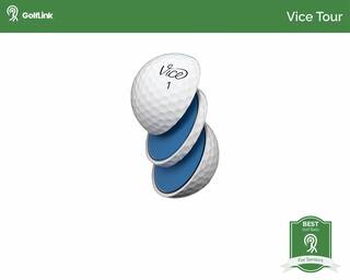 Vice Tour golf ball badge