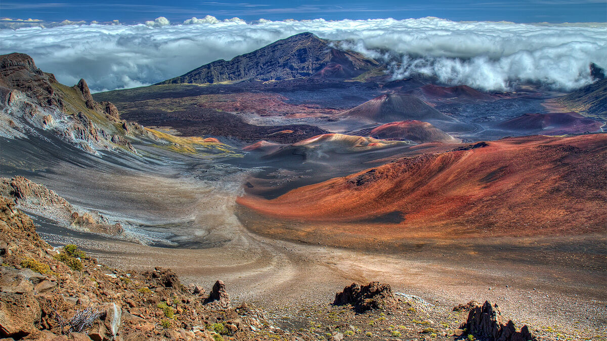 Haleakala Crater Maui Hawaii