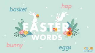 easter words examples