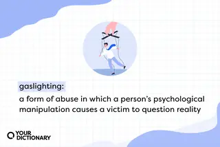 definition of "gaslighting" restated from the article