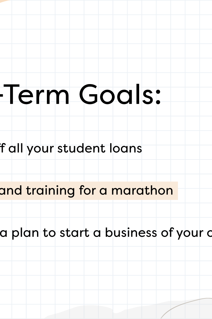 good educational goals for college