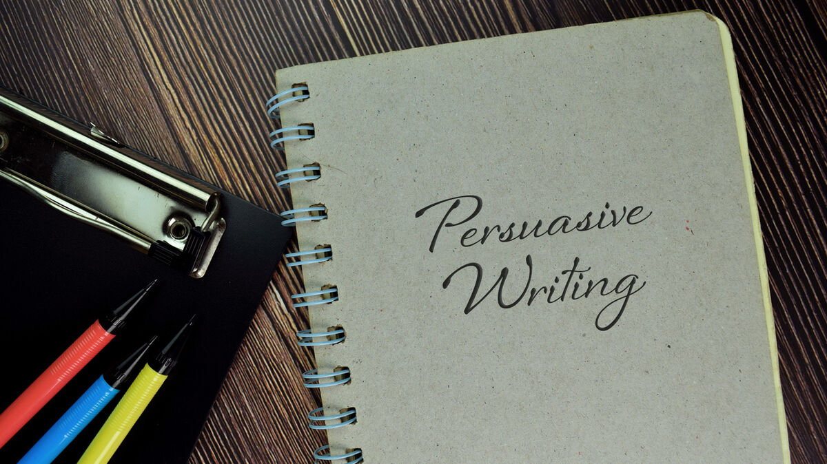 notebook persuasive writing