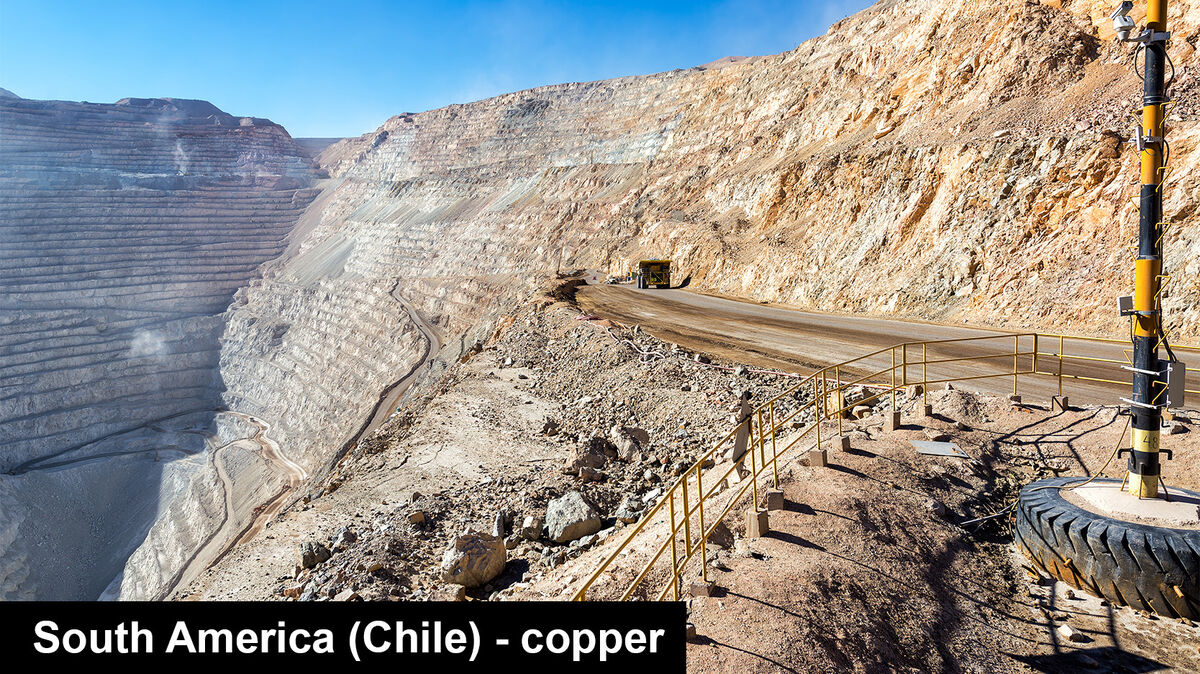 copper mine of Chuquicamata Chile