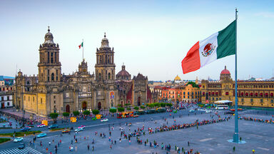 Zocalo square in Mexico City