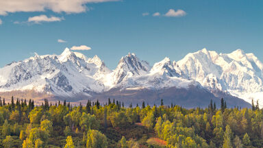 Denali is highest mountain peak in North America