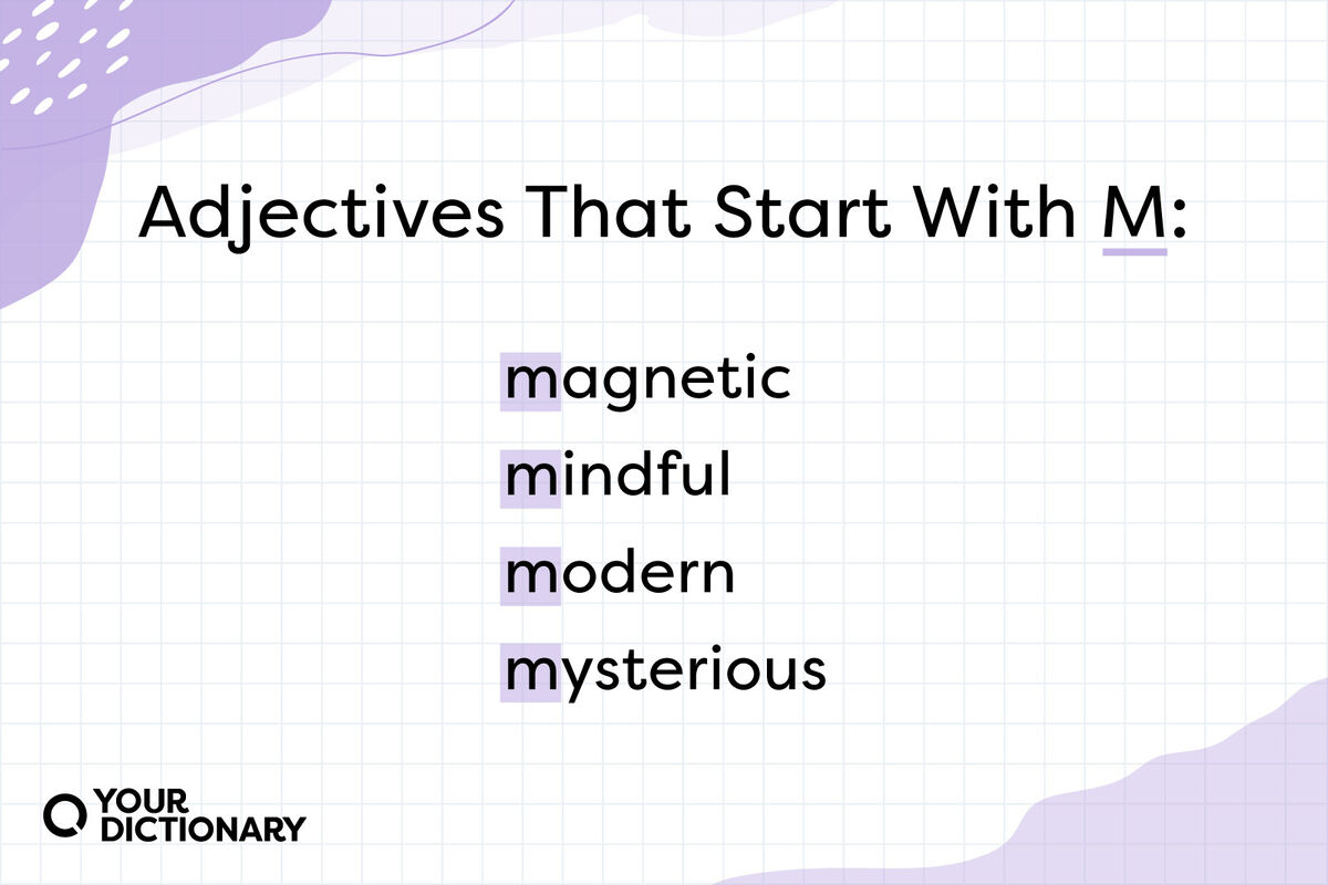 Adjectives That Start with M