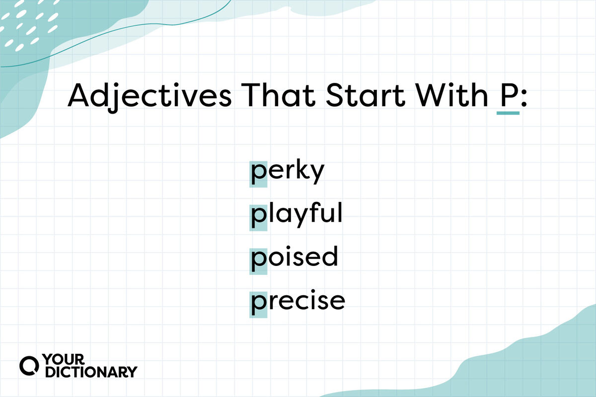 Adjectives That Start With P