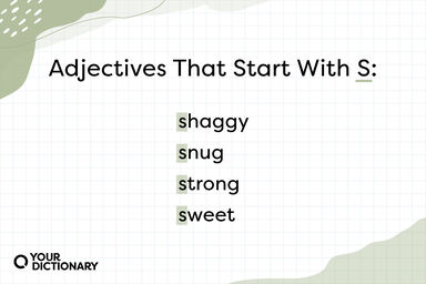 98 Adjectives That Start With S