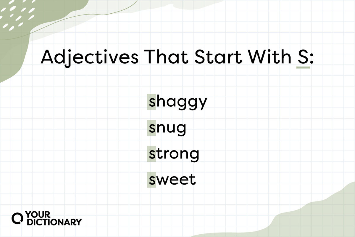 98 Adjectives That Start With “S” | YourDictionary