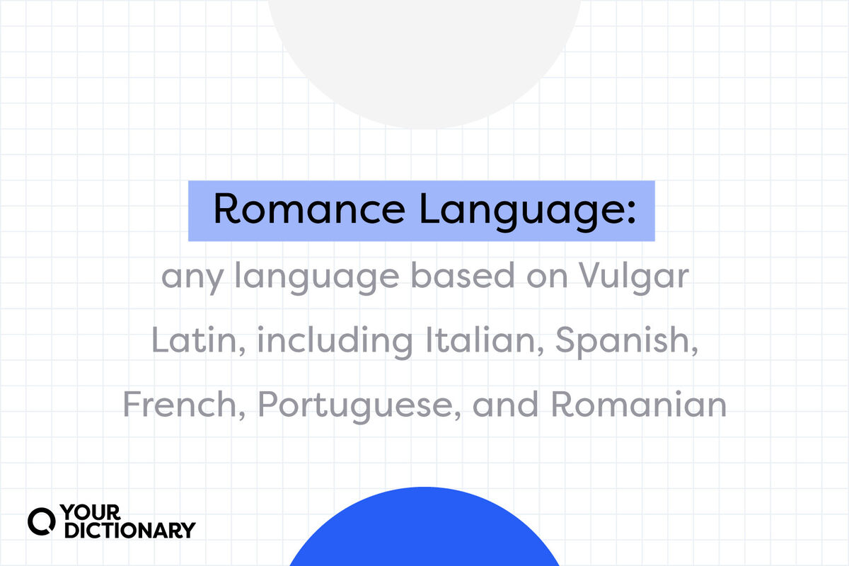 Romance Language definition