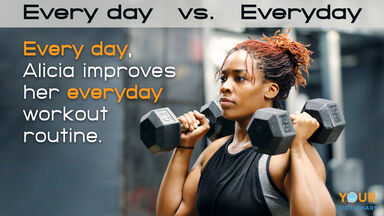every day vs everyday sentence example every day vs everyday sentence example