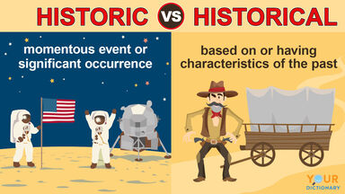 what is the difference between historical and historic