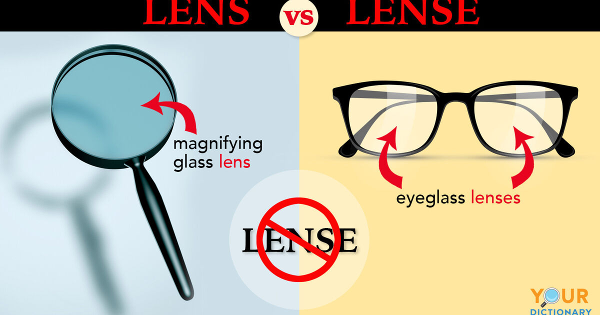 Lense vs. Lens See the Difference Clearly YourDictionary