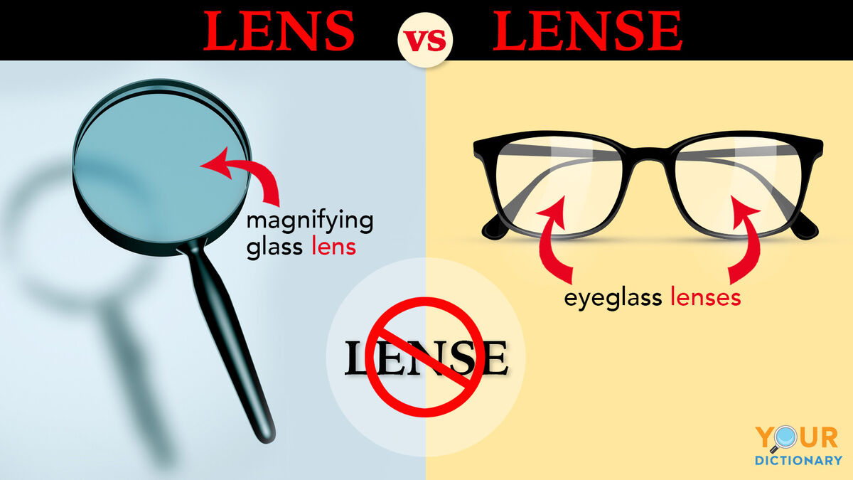 ekstremt Mudret trimme Lense vs. Lens: See the Difference Clearly | YourDictionary