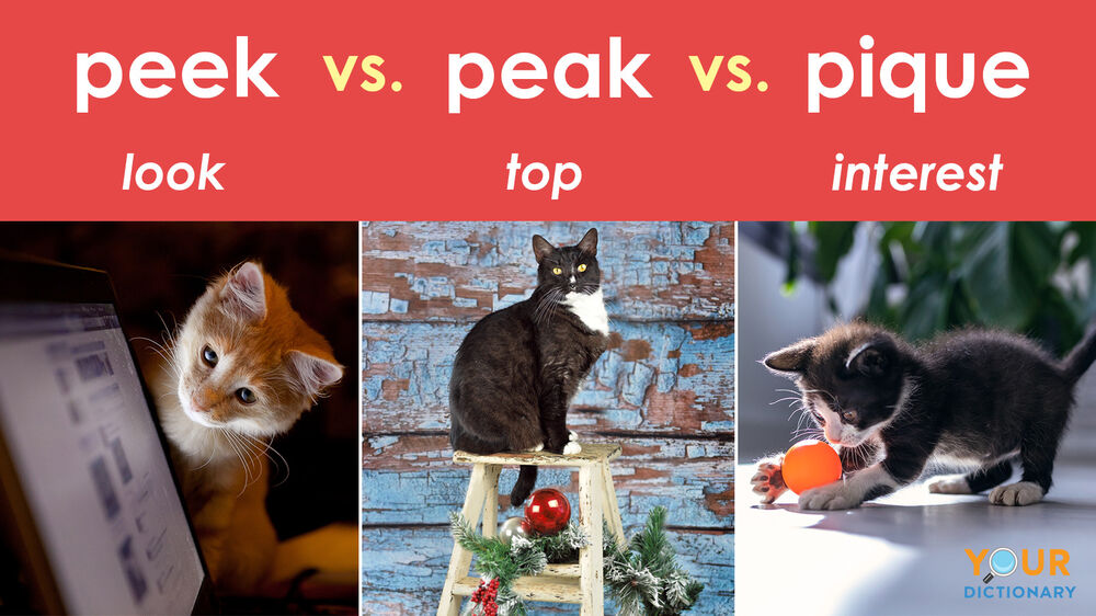 peek vs peak