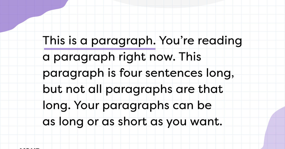 How Many Sentences Are In A Paragraph Writing Guide YourDictionary