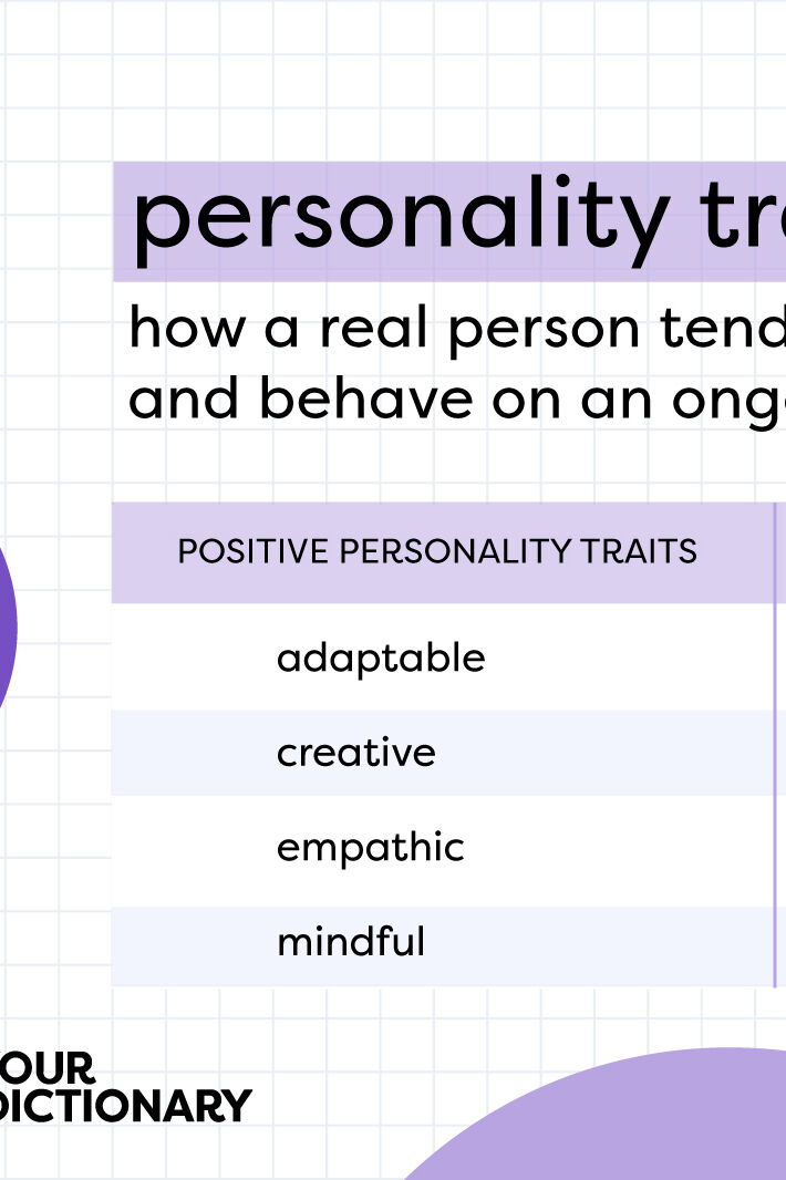 85 Examples of Personality Traits: The Positive and Negative ...