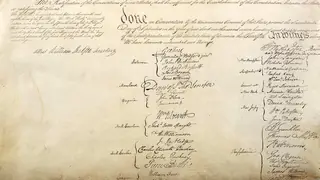 page four signature United States Constitution