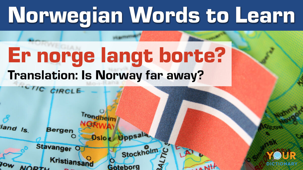 Norwegian words to learn