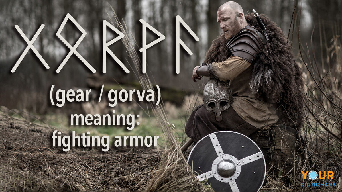 norse word gear gorva fighting armor