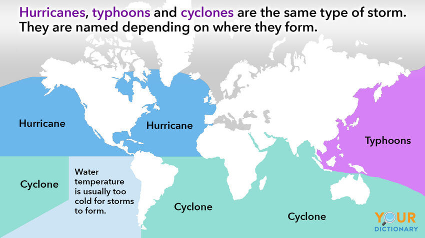 Typhoon Vs. Hurricane: Difference Between Powerful Storms | YourDictionary