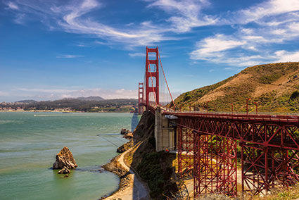 Golden Gate Bridge roadway