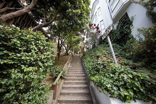 San Francisco Street Stairs