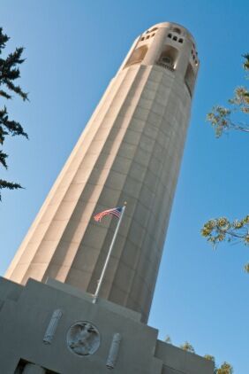 Coit Tower is a leading San Francisco attraction