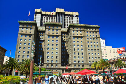 The luxurious Westin Hotel in San Francisco