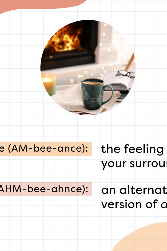 Simple Sentences With The Word Ambiance