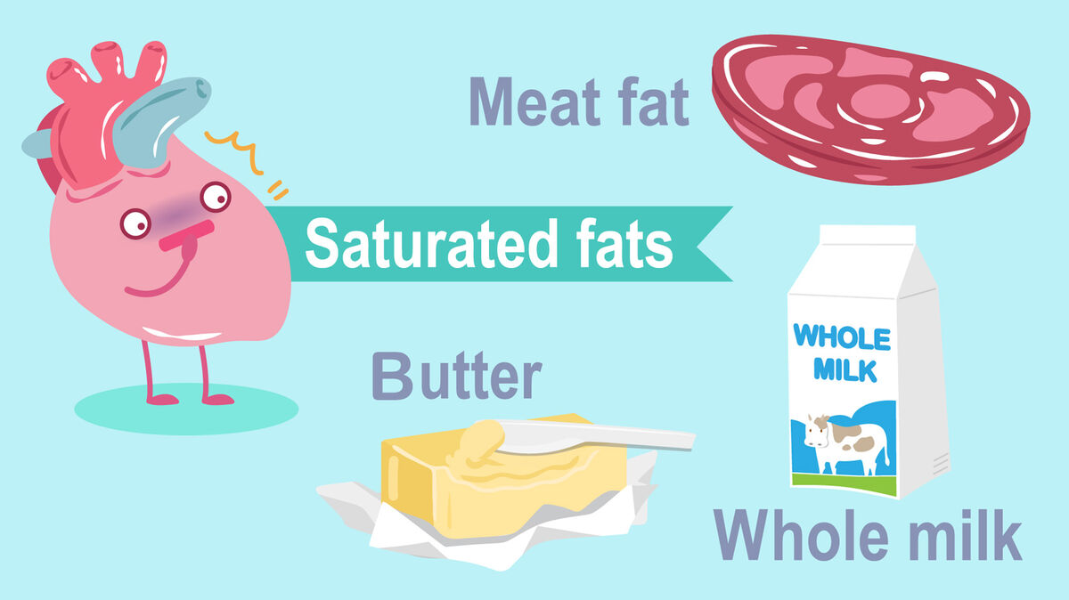 List Of Saturated Fat Foods