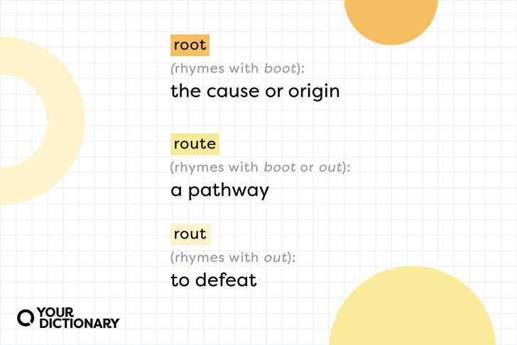 Difference Between Root vs. Route | Differences Explained | YourDictionary