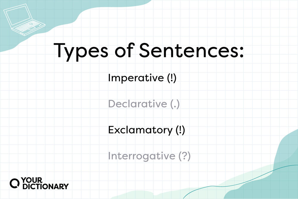 which type of sentence gives a command