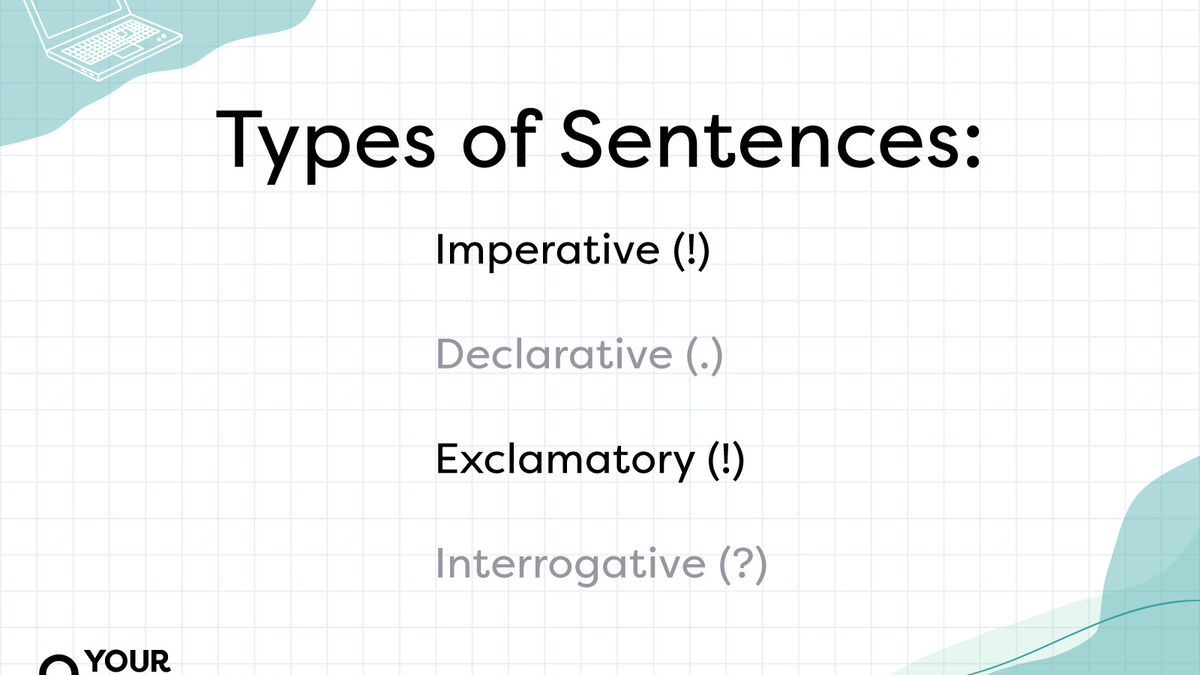 types of sentences according to structure