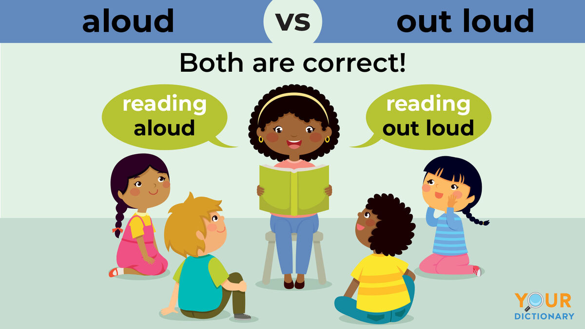 aloud versus out loud