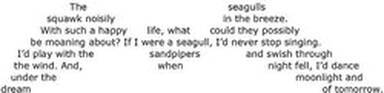 Examples of Shape Poems for Kids