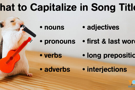 what to capitalize in song titles