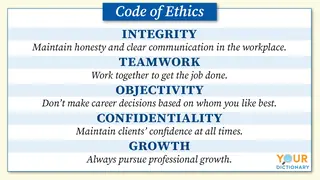 code of ethics example