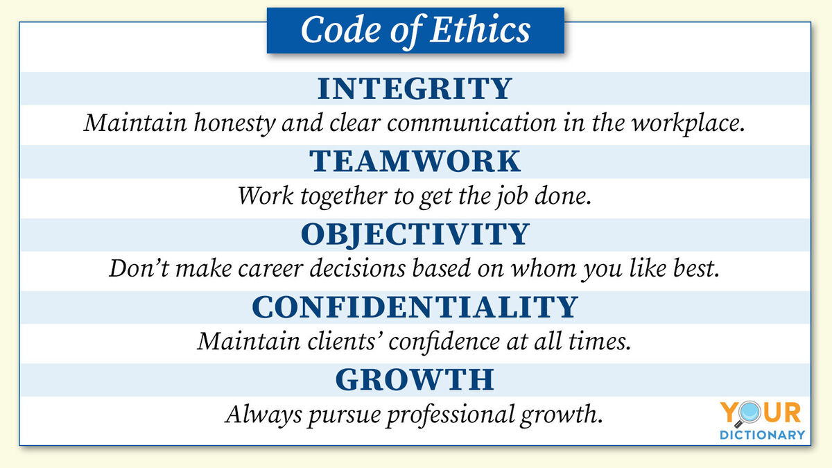 code of ethics paper essays